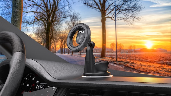iRoo R33 | New 2in1 Air Vent/Dashboard/Windscreen Super Strong MSafe Car Holder [iRoo R30x Replacement]