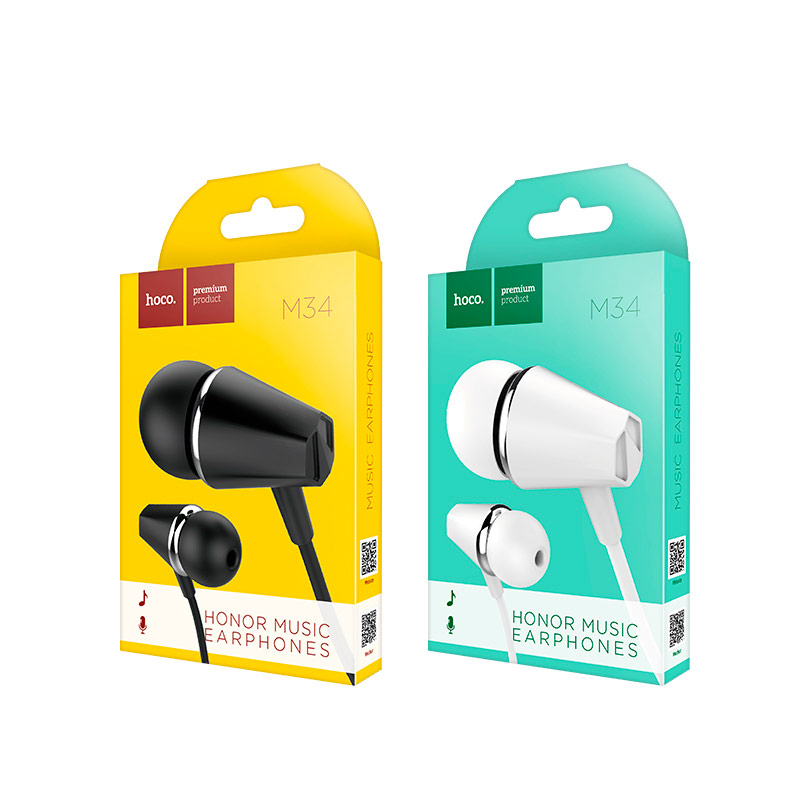 [SR3-2] Hoco M34 | 3.5mm Universal Earphones