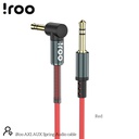 iRoo AX1 Audio Cable | Spring 3.5mm Aux  - Red