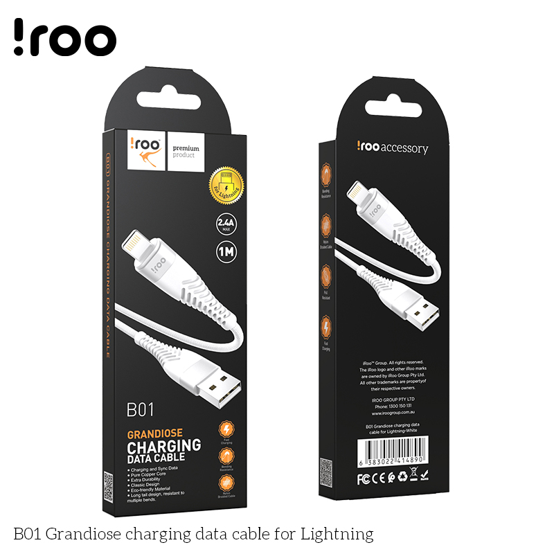 iRoo B01 Grandiose USB Cable | Lightning - 1M